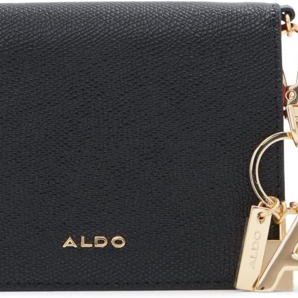 Women's Faux Leather Dwendassa Wallet Black Compact Multiple Pockets - Picture 1 of 4